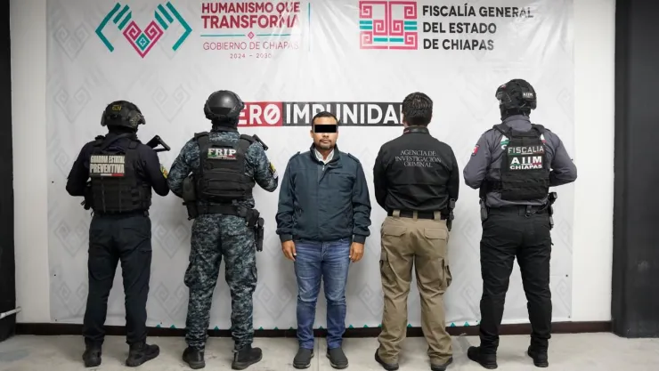 Ernesto Cruz Díaz, alcalde de Cintalapa, Chiapas.