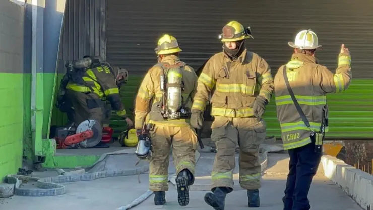 Incendio en Ciudad Industrial Tijuana