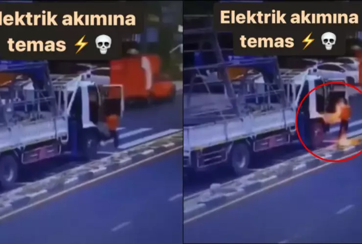 Hombre casi muere electrocutado