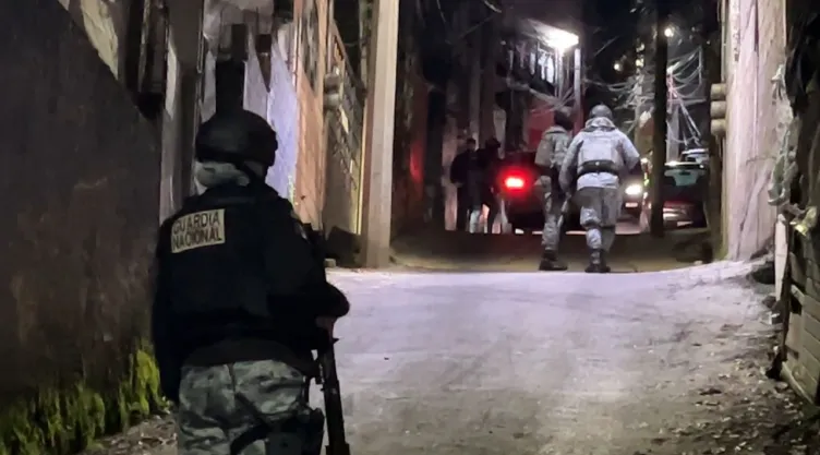 Cateo antidrogas en La Magdalena Contreras.