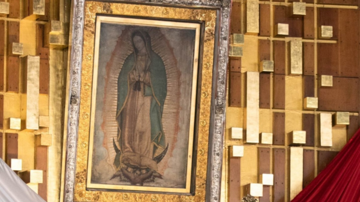 imagen original de la Virgen de Guadalupe