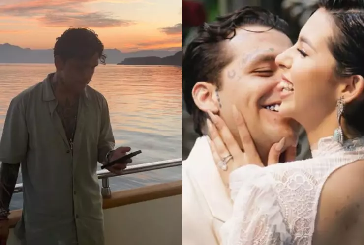 ¿Está triste? La última publicación de Christian Nodal luego de que Ángela Aguilar haya borrado todas sus fotos