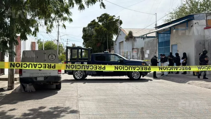 Mujer asesinada en el sector Humaya, en Culiacán