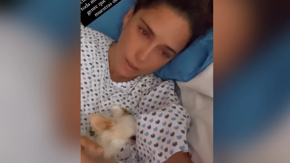 Ana Claudia Talancón fue hospitalizada de emergencia