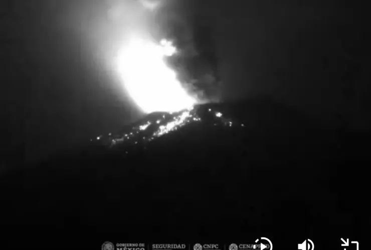 Volcan Popocatépetl