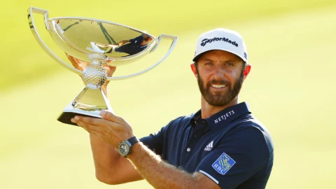 Por primera vez en su carrera, Dustin Johnson se llev&oacute; la FedExCup