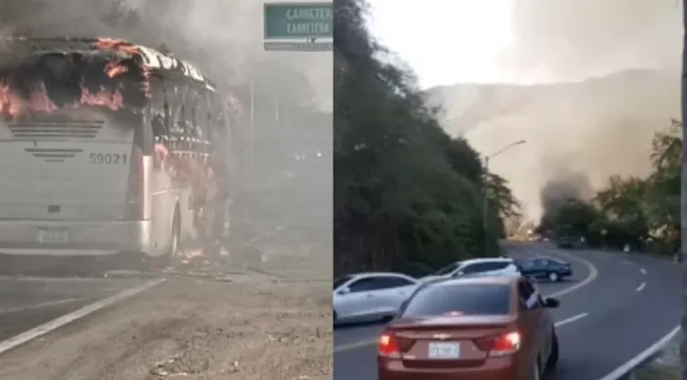 Operativo provoca enfrentamientos y bloqueos en Tapalpa, Jalisco