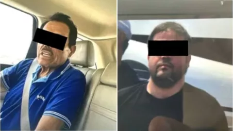 FOTOS: Las primeras imágenes de “El Mayo” Zambada y Joaquín Guzmán detenidos