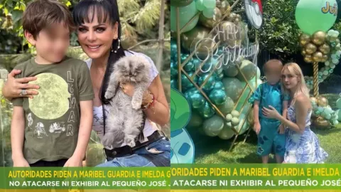 Autoridades regañan a Maribel Guardia y a Imelda Garza por usar la imagen de José Julián.jpg