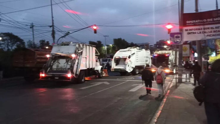 Bloqueo hoy la carretera Picacho Ajusco