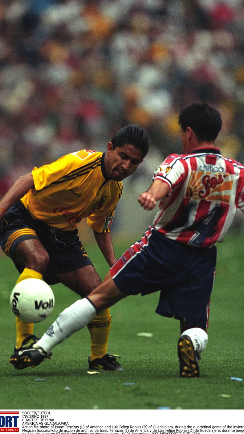 Chivas 1-3 América, Invierno 1997. El cuadro americanista bailó al Rebaño en los cuartos de final para dar cuenta del rival en la liguilla.