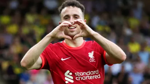 Último gol de Diogo Jota, delandero de Liverpool antes de morir