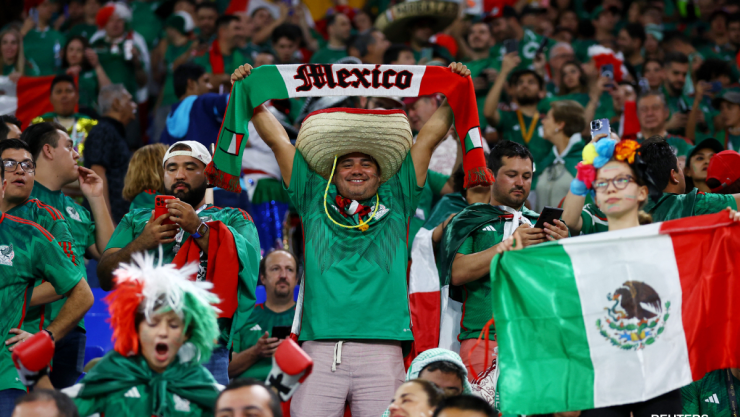 Aficionados mexicanos en Qatar 2022