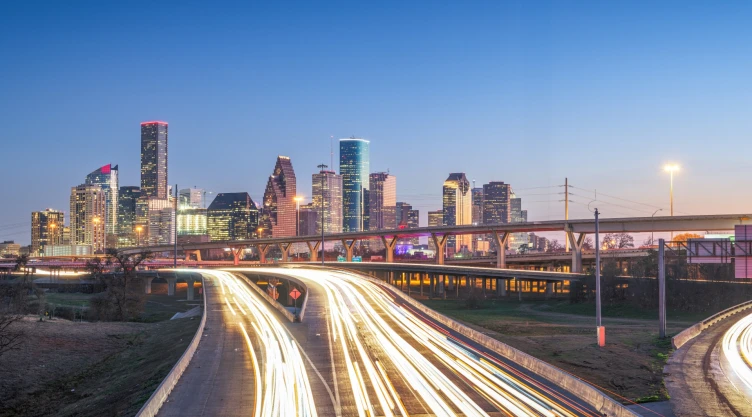 Carretera en Houston, Texas