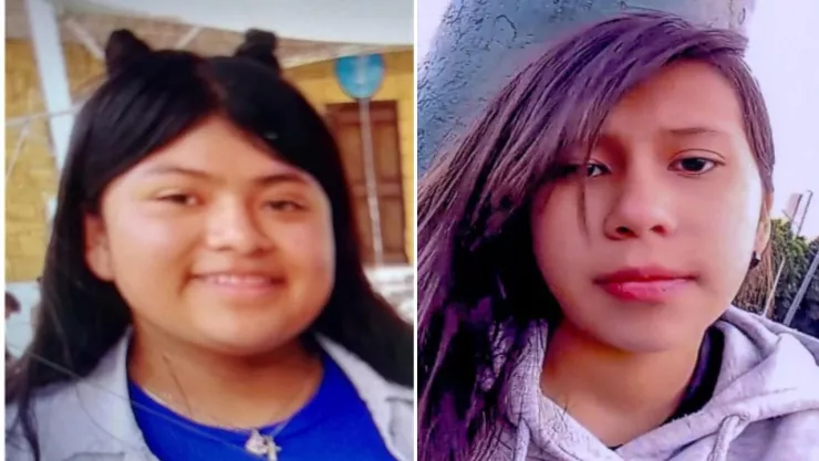 Alerta Amber en CDMX por la desaparición de Fátima y Naomi, de 14 y 11 años
