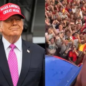 Ferran Torres usa gorra inspirada en lema de Donald Trump