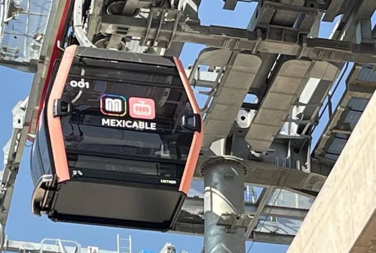 Linea 3 del Mexicable en Naucalpan