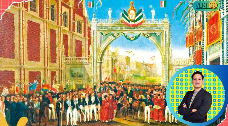 Obra, Solemne y pacífica entrada del Ejército Trigarante a la Ciudad de México