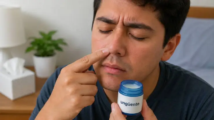 ¿Usas ungüento para la congestión nasal? ¡CUIDADO! Podría perforarte la nariz