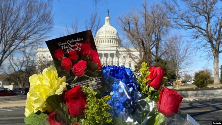 Flores, Colombia, Estados Unidos, Capitolio, diplomacia.