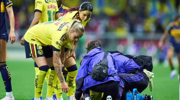 América lesión
