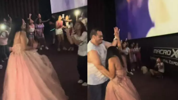 VIDEO_ Fan de Taylor Swift celebra sus XV años en plena función del The Eras Tour