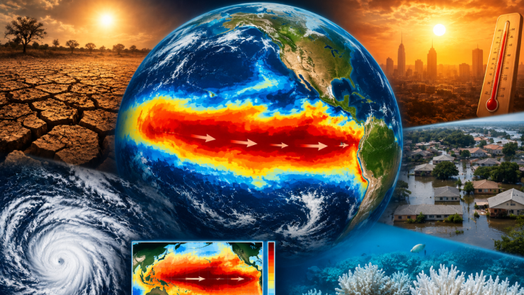 ¿Qué es un “Super-El Niño”? Los riesgos que prevén la UNAM y la OMM para 2026 y 2027