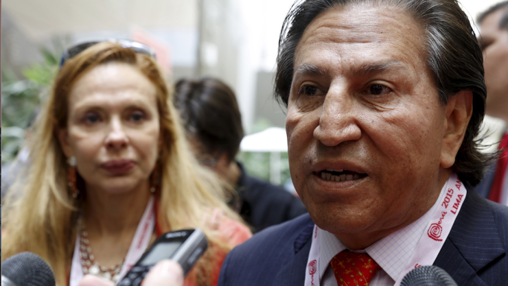 Arrestan en EUA al expresidente peruano Alejandro Toledo