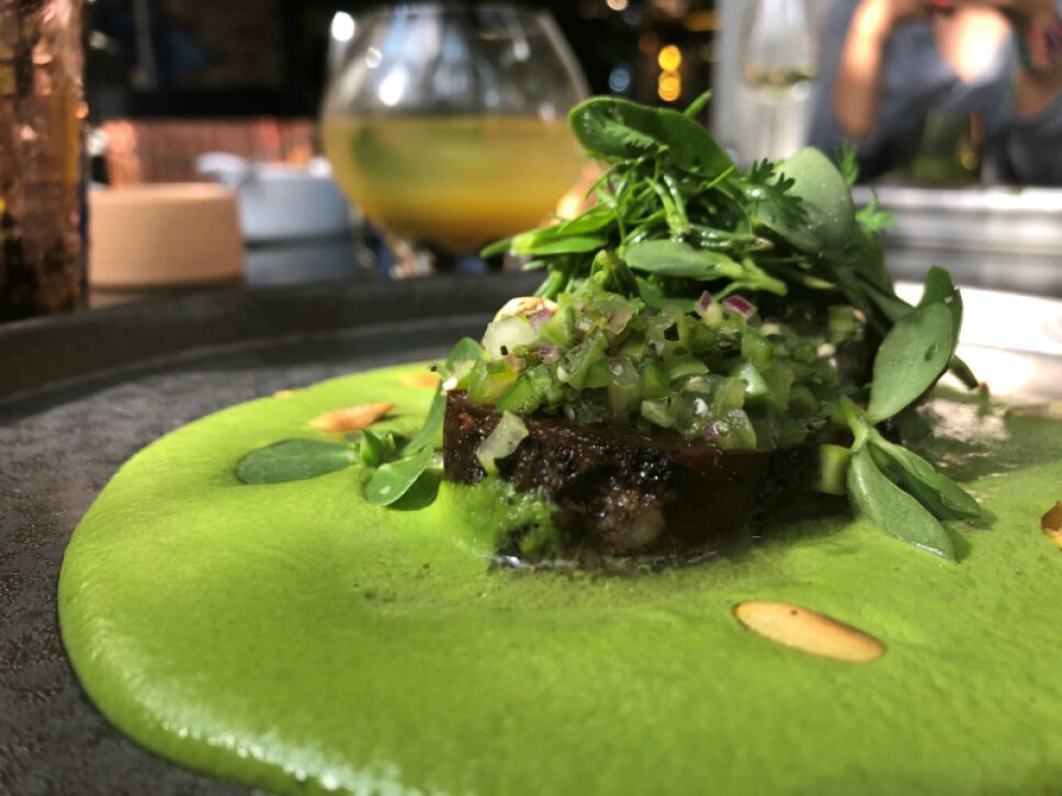 lengua de res confitada