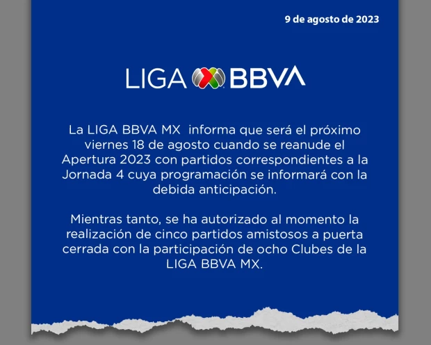 Reanuda la Liga MX