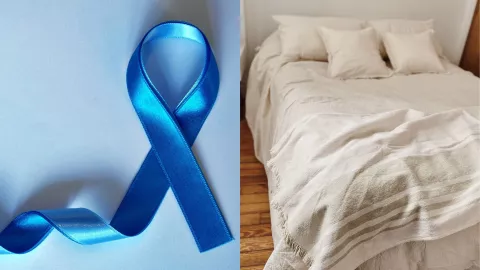 ¿Una cinta azul en tu cama? La poderosa razón por la que no puede faltar
