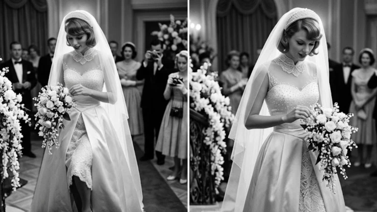 Boda de Taylor Swift y Travis Kelce 2026: Así sería el vestido de novia inspirado en Elizabeth Taylor