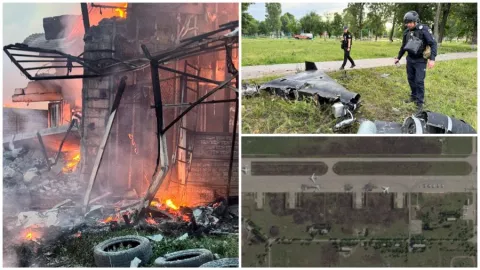 Operación Telaraña: Así fue el ataque con drones de Ucrania contra aviones de Rusia.