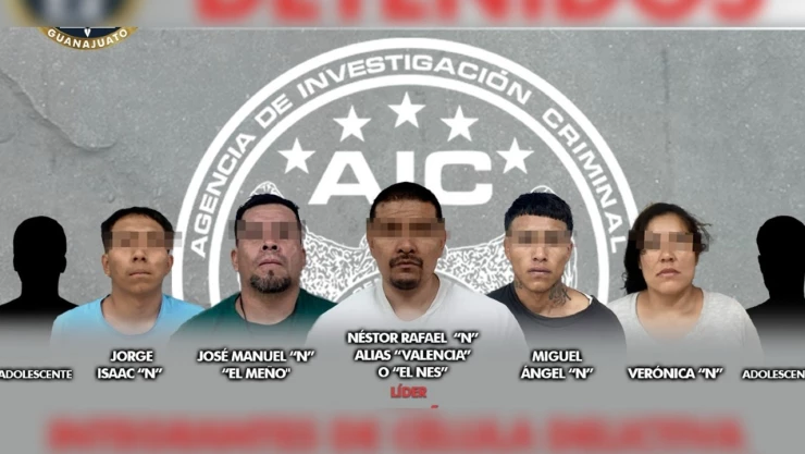 Detienen a célula criminal en Celaya