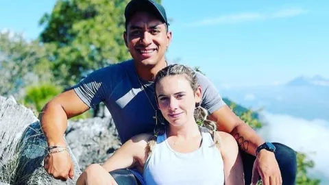 Heliud Pulido y Pamela Verdirame vivieron el huracán ‘Grace’ en Veracruz.