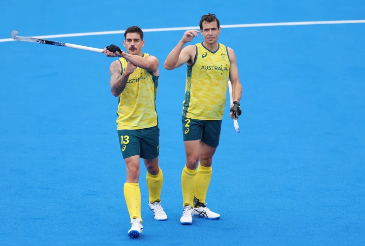 Jugadores de hockey australianos en París 2024