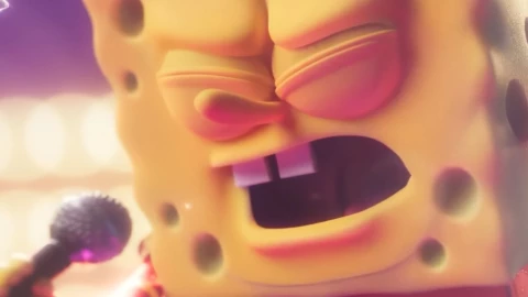 Bob Esponja interpretó “Sweet Victory” en el Super Bowl.