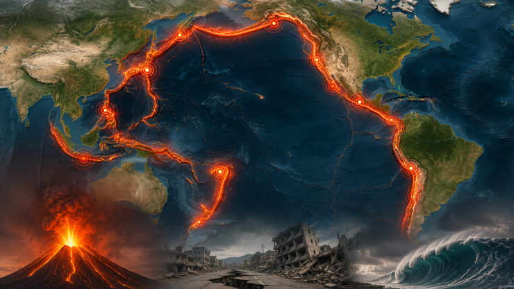 No es solo México: Todos los países por los que pasa el Cinturón de Fuego del Pacífico, origen del 90% de actividad sísmica mundial