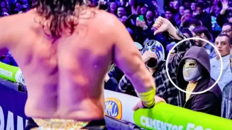 ¿Bad Bunny fue a la lucha libre?
