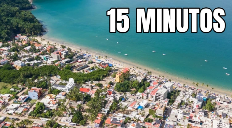 El pueblito de México que esconde una playa y se recorre en 15 minutos