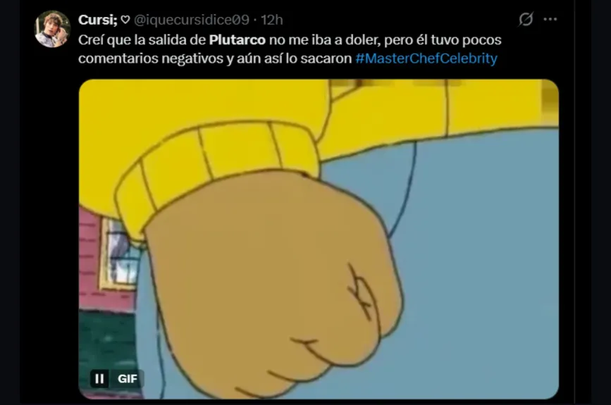 Plutarco nos dio humor, villanía, factos y mucho más en esta intensa temporada del reality, es por eso que a muchos les dolió la salida del actor. ¿Seguirá cocinando?
