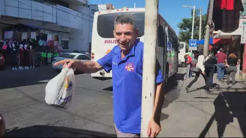 Javier, chofer de camión que se volvió viral