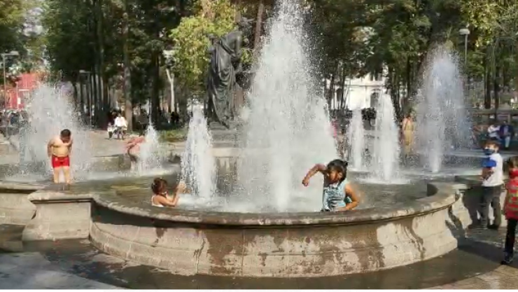 onda de calor m&eacute;xico alerta amarilla