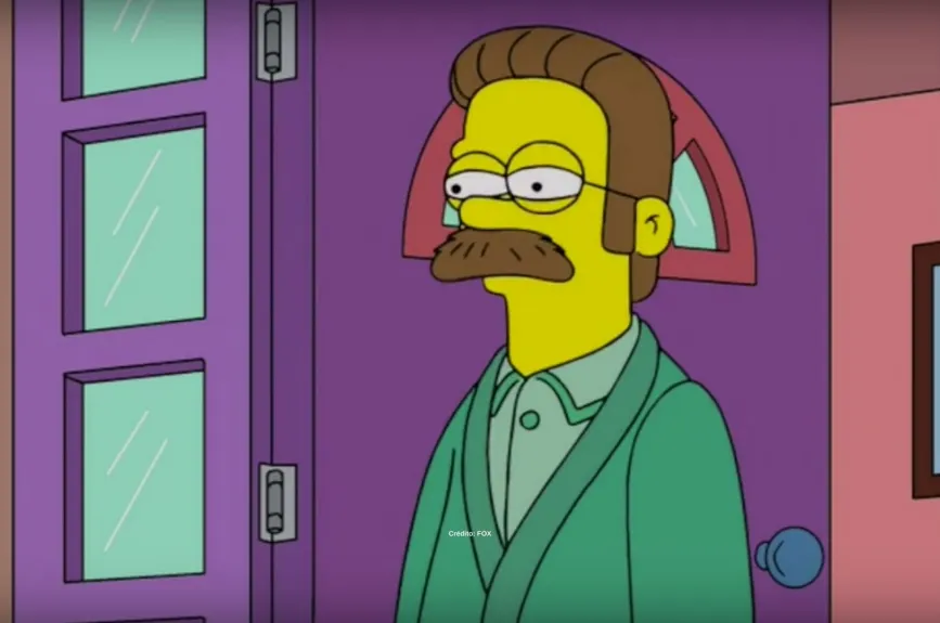 ned-flanders-los-simpson