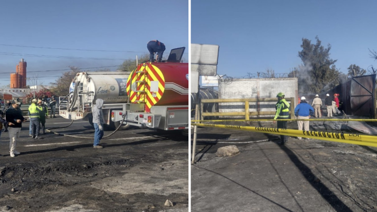 Explosión de Pipa en Guanajuato