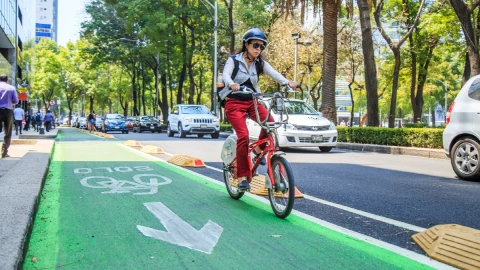 bicicleta CDMX medio de transporte