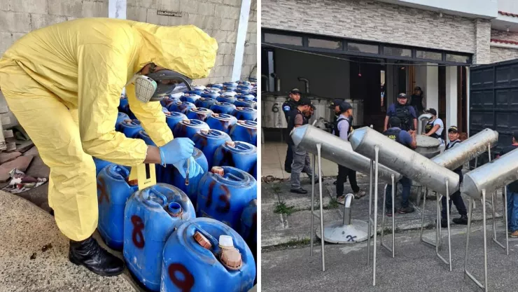 Narcolaboratorio Guatemala