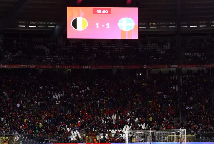 Bélgica vs Suecia