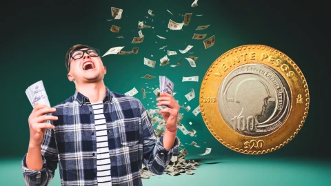 Moneda de veinte pesos vale más de medio millón