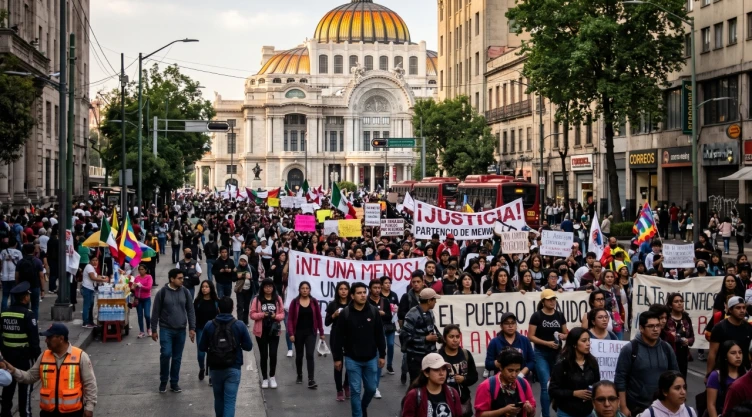 Marchas y bloqueos viales que se esperan este martes 27 de octubre